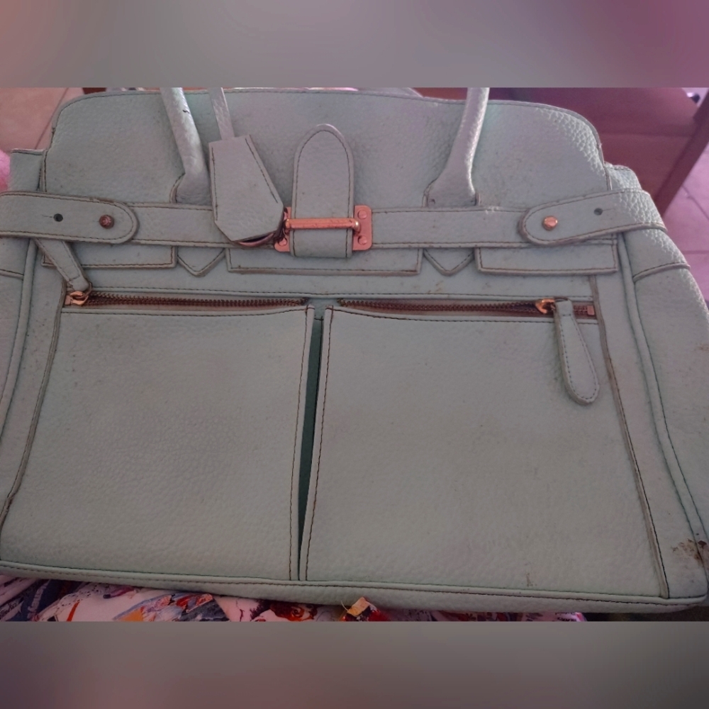 Elegant Blue Women's Handbag